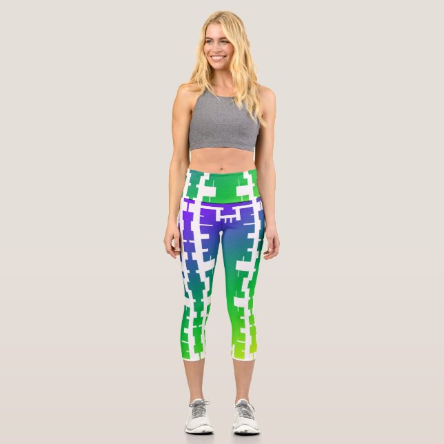 High Waisted Capris (Front)