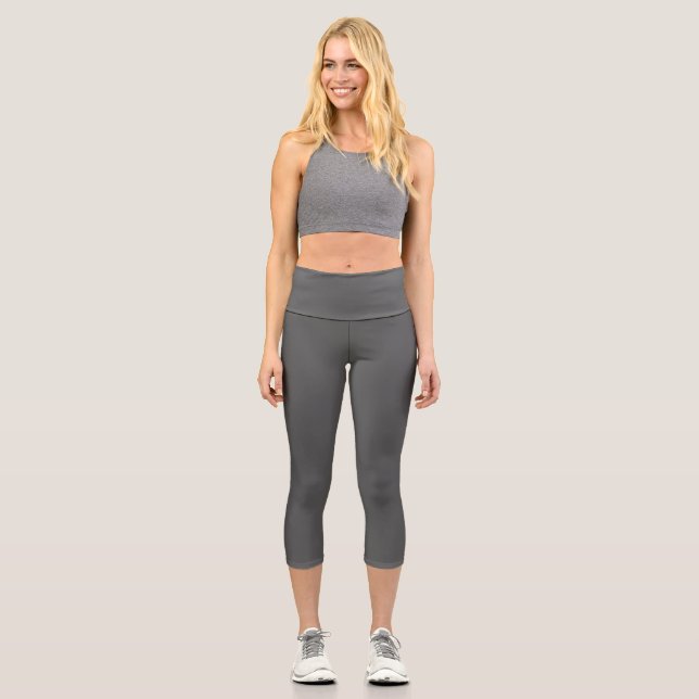 High Waisted Capris (Front)