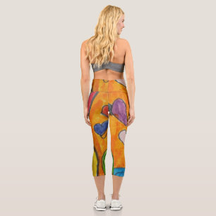 High Waisted Capris