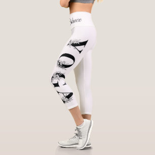 High Waisted Capris