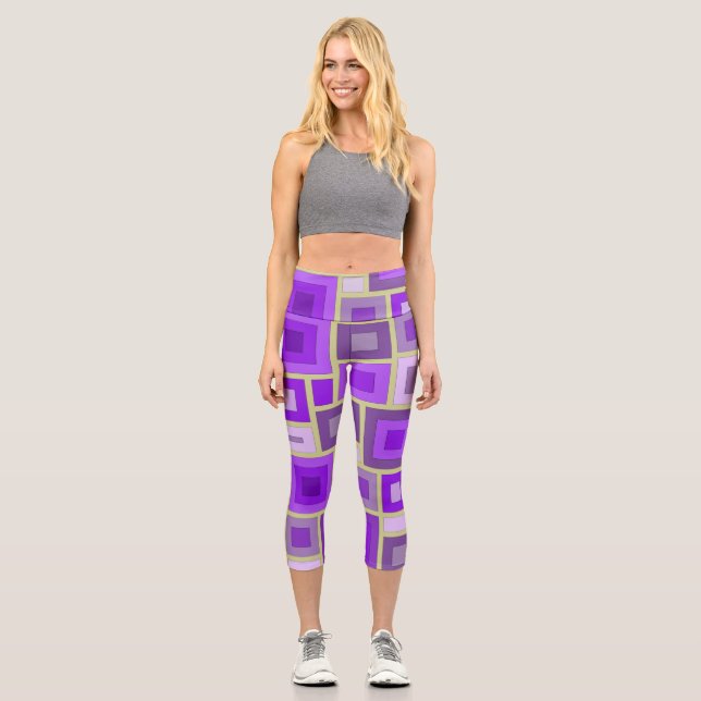 High Waisted Capris (Front)