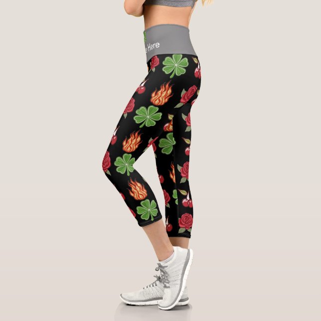 High Waisted Capris (Left)