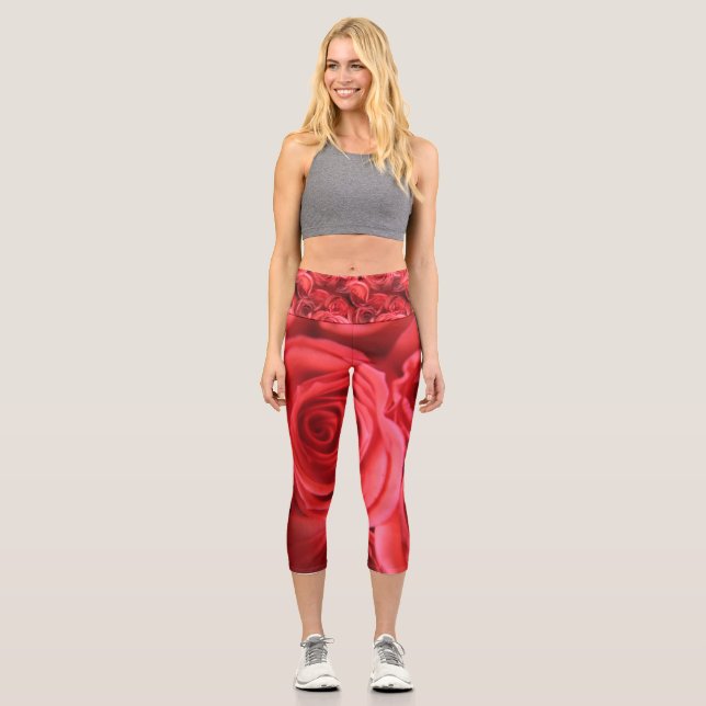 High Waisted Capris (Front)