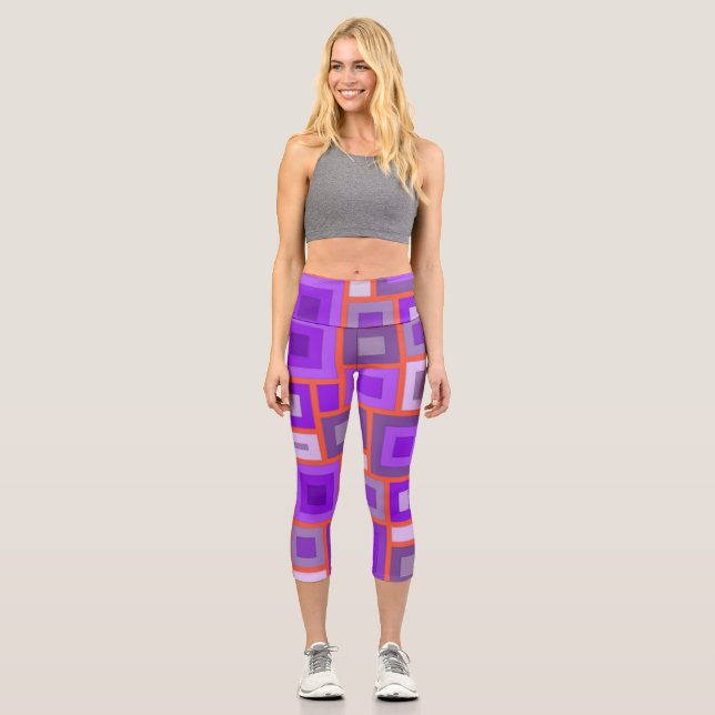 High Waisted Capris (Front)