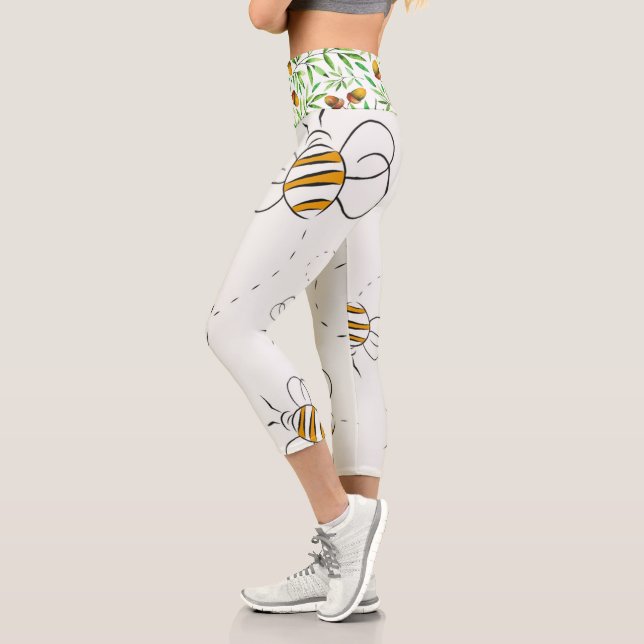 High Waisted Capris | Zazzle_Growshop. (Left)