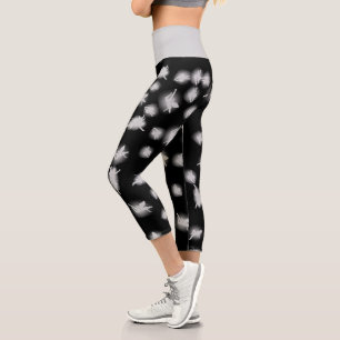 High-Waisted Legging Fairies Gray and Black