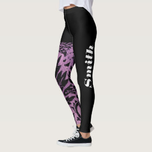 High Waisted Mandala Seamless Workout Leggings