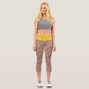 High Waisted Yoga Capris, XS (0-2) Capri Leggings