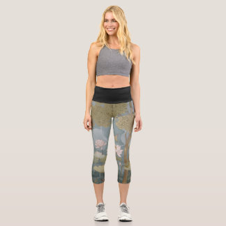 High Waisted Yoga Capris, XS (0-2) Capri Leggings