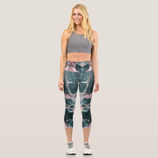 High Waisted Yoga Capris, XS (0-2) Capri Leggings