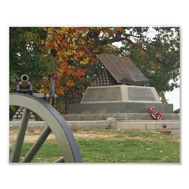 High Water Mark Monument, Gettysburg, PA Photo Print (Front)
