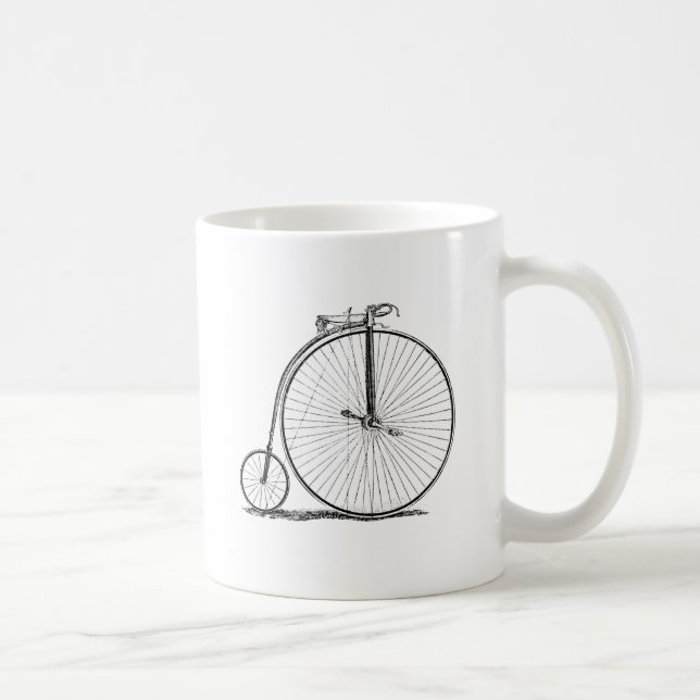 High Wheeler Bicycle Penny Farthing Coffee Mug (Right)