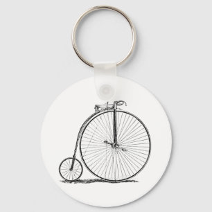 High Wheeler Bicycle Penny Farthing Keychain