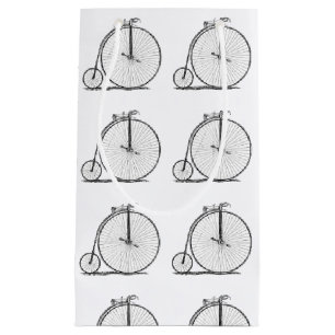 High Wheeler Bicycle Penny Farthing Small Gift Bag