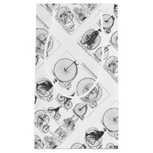 High Wheeler Bicycle Penny Farthing Small Gift Bag