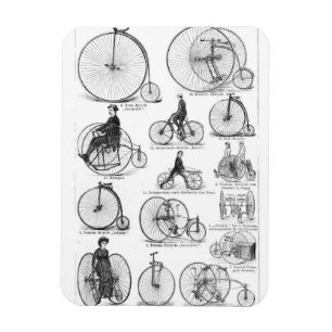 High Wheeler Victorian Penny Farthing Cycle Biking Magnet