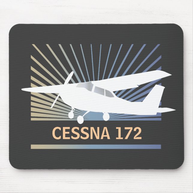 High Wing Aircraft Mouse Pad (Front)