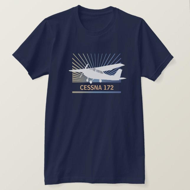 High Wing Aircraft T-Shirt (Design Front)