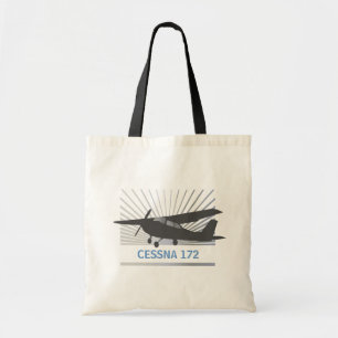 High Wing Aircraft Tote Bag