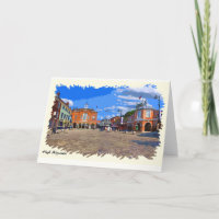 High Wycombe Artwork Greeting Card