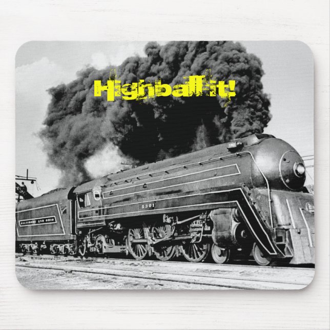 Highball it! mouse pad (Front)