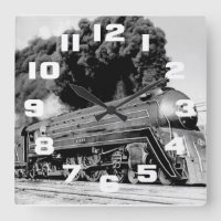 Highball It Vintage Speeding Locomotive