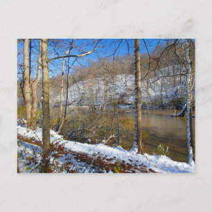 Highbanks Metro park, High Bluffs, in Winter, Ohio Postcard