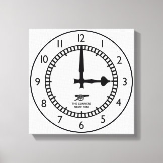 Highbury Clock End 3pm start Gunners Canvas Print