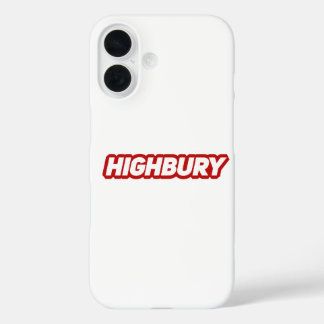 Highbury Stadium Arsenal iPhone 16 Case