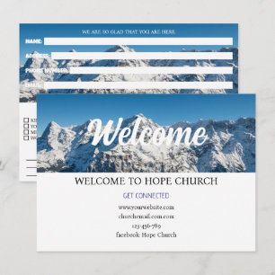 Higher Ground Church Connection Card