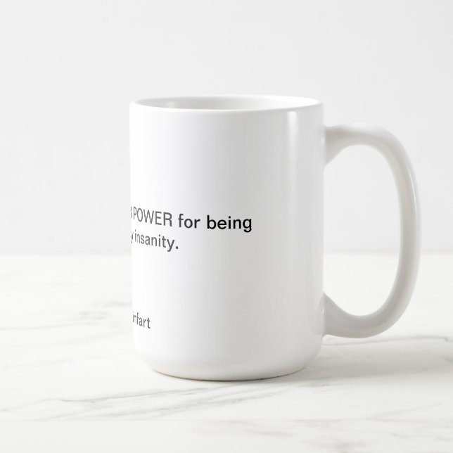 HIGHER POWER COFFEE MUG (Right)