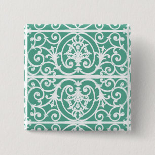 Highgate Iron 2 Inch Square Button
