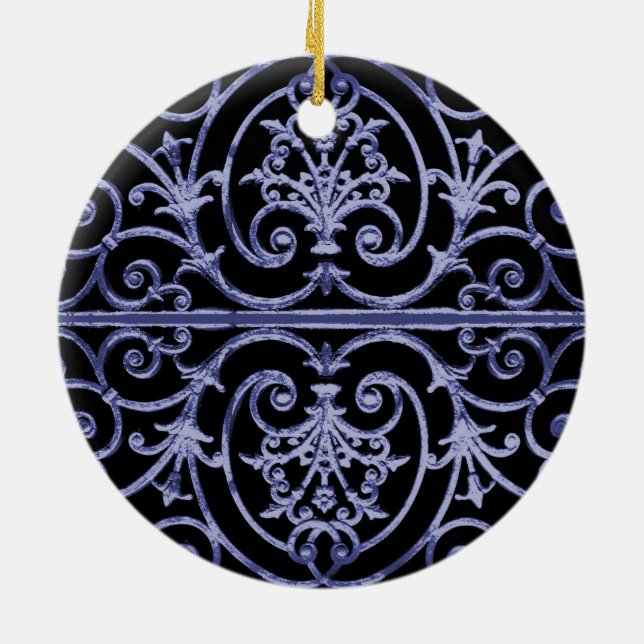 Highgate Iron Ceramic Ornament (Back)