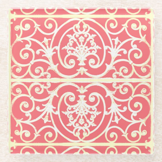 Highgate Iron Glass Coaster (Front)