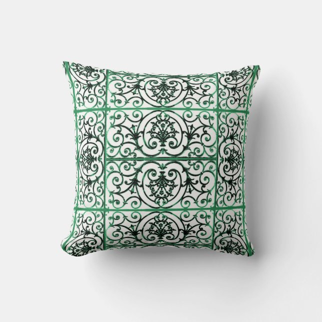 Highgate Iron Throw Pillow (Front)