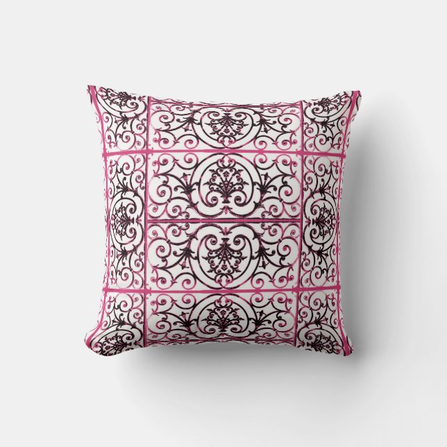 Highgate Iron Throw Pillow (Front)