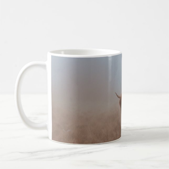 HIGHLAND CATTLE COW COFFEE MUG (Left)