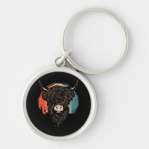 Highland Cattle Keychain