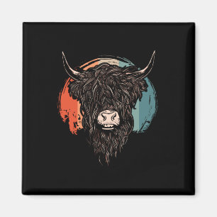Highland Cattle Magnet