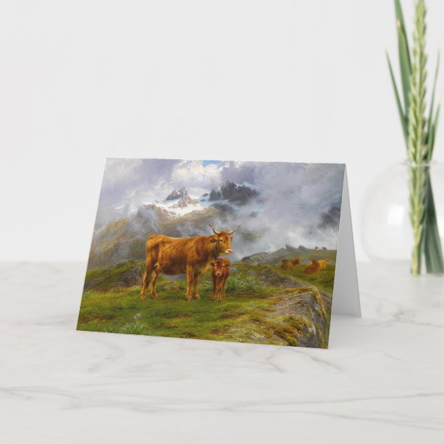 Highland Cattle | Rosa Bonheur Card (Front)