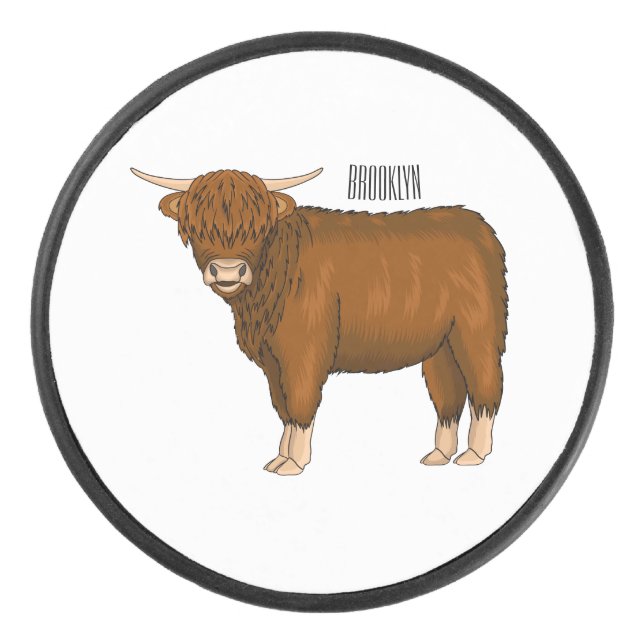 Highland cow (Devant)