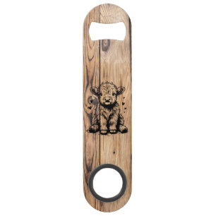 Highland Cow Bar Key