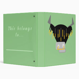 Highland cow binder