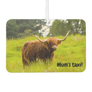 Highland Cow Car air freshener