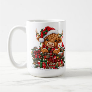 Highland Cow Christmas Gifts Cozy Christmas Coffee Mug