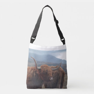 Highland Cow Crossbody Bag