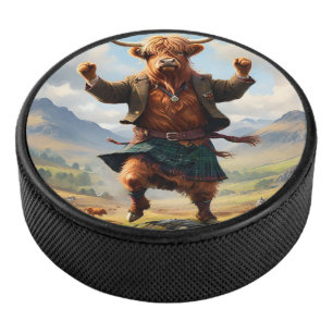 Highland Cow Dansant Le Highland Fling,