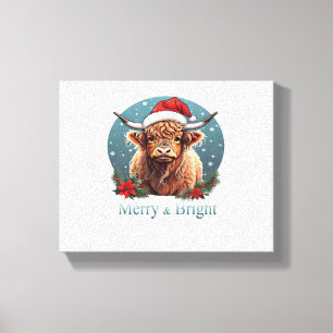 Highland Cow Essential T-Shirt Canvas Print