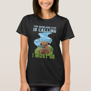 Highland Cow for a Highland Cow Farmer T-Shirt