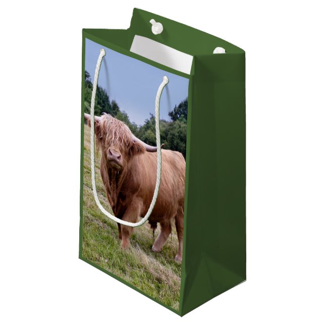 Highland Cow Gift Bag (Front Angled)